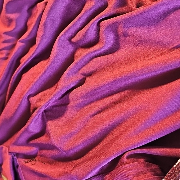 Vince Camuto Sequins Dress Floral Patterned. Size 6. Reat Zipper.‎ New - Picture 6 of 8